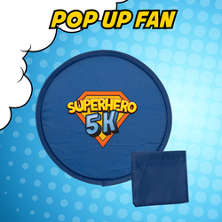 Superhero Pop-Up Hand Fan